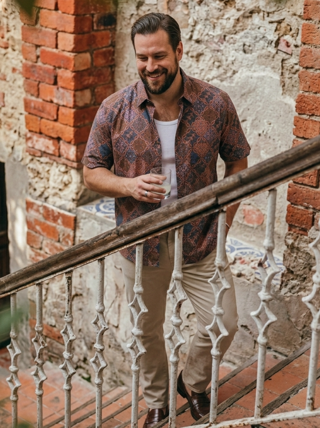 PLUS SIZE PRINTED SHIRT FOR MEN | XL-7XL