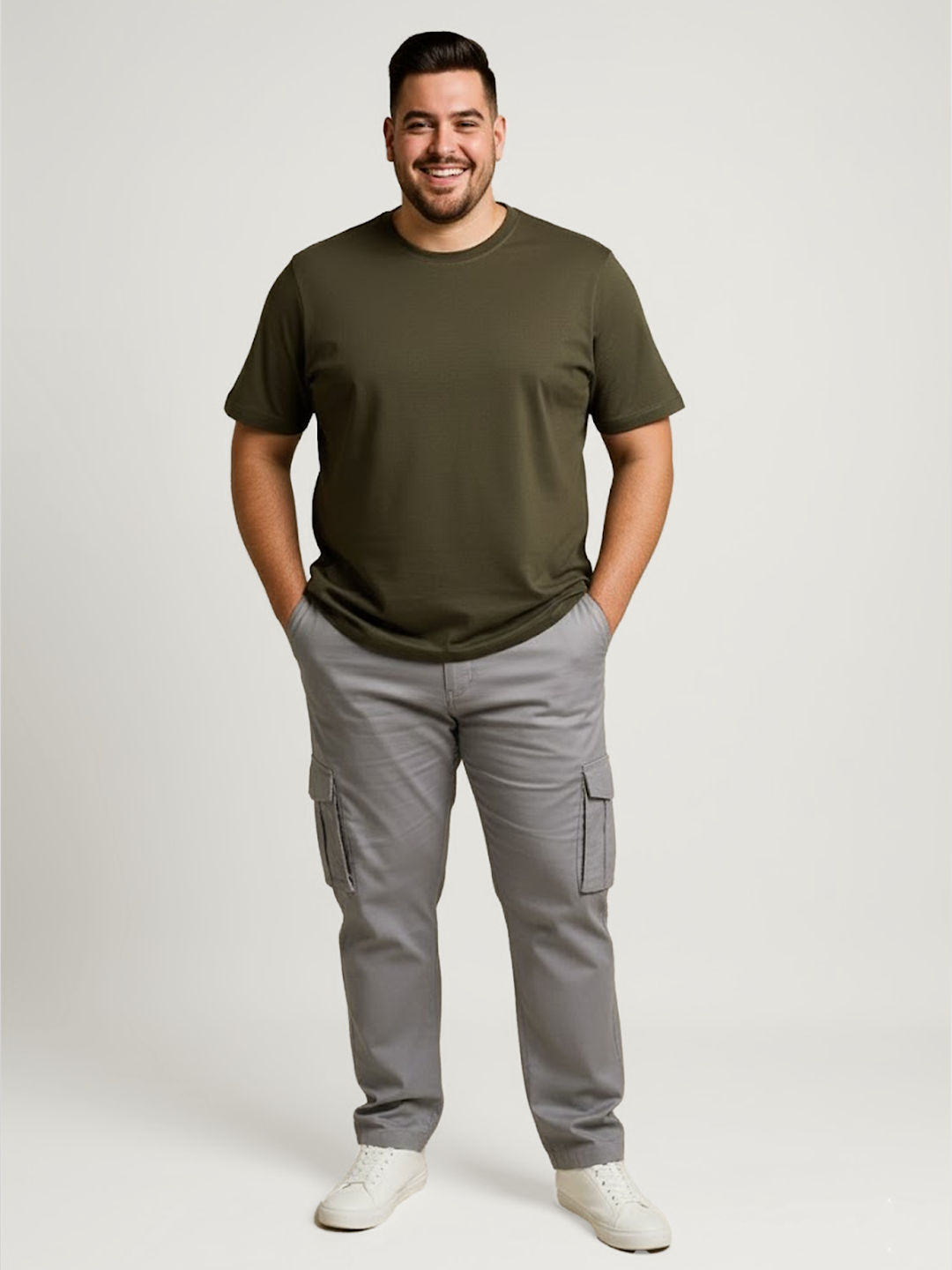 PLUS SIZE CARGO PANTS FOR MEN | XL-7XL