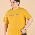 PLUS SIZE STRUCTURE KNIT GRAPHIC T-SHIRT FOR MEN | XL-7XL