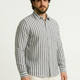 PLUS SIZE MEN STRIPE SHIRT| XL-7XL