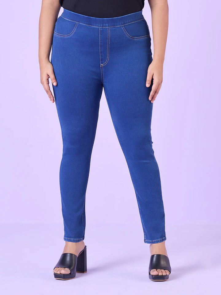 Rinse Wash Stretch Jeans | XL-7XL