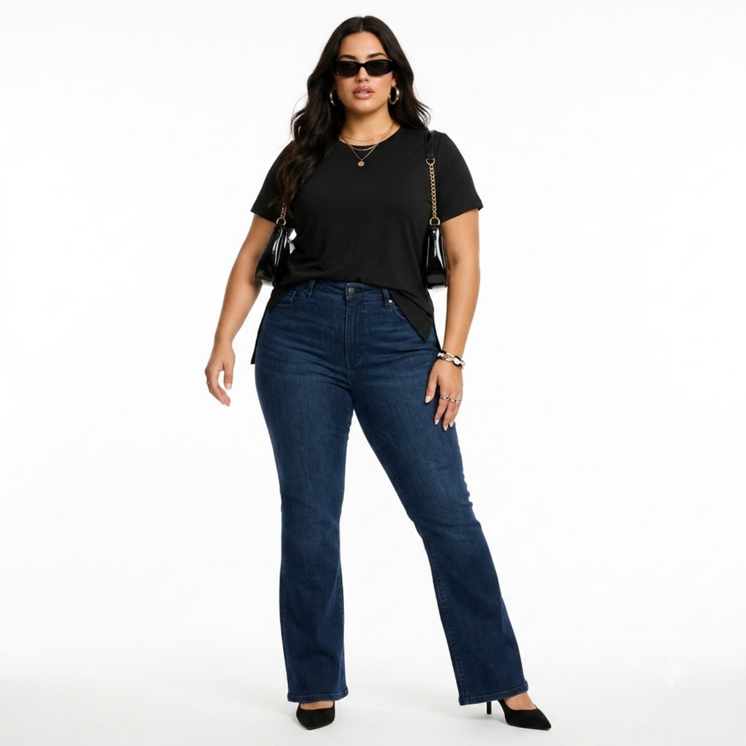 PLUS SIZE WOMEN’S SOLID TSHIRT | XL-7XL
