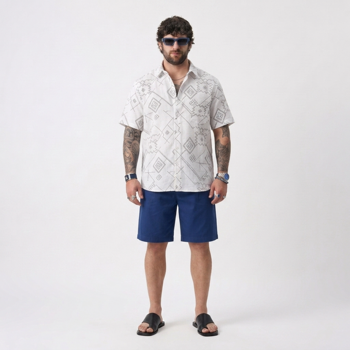 PLUS SIZE MEN’S PRINTED SHIRT | XL-7XL