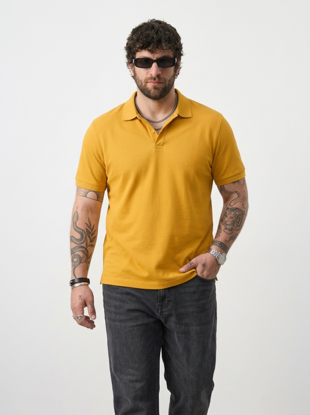PLUS SIZE MEN SMART POLO | XL-7XL