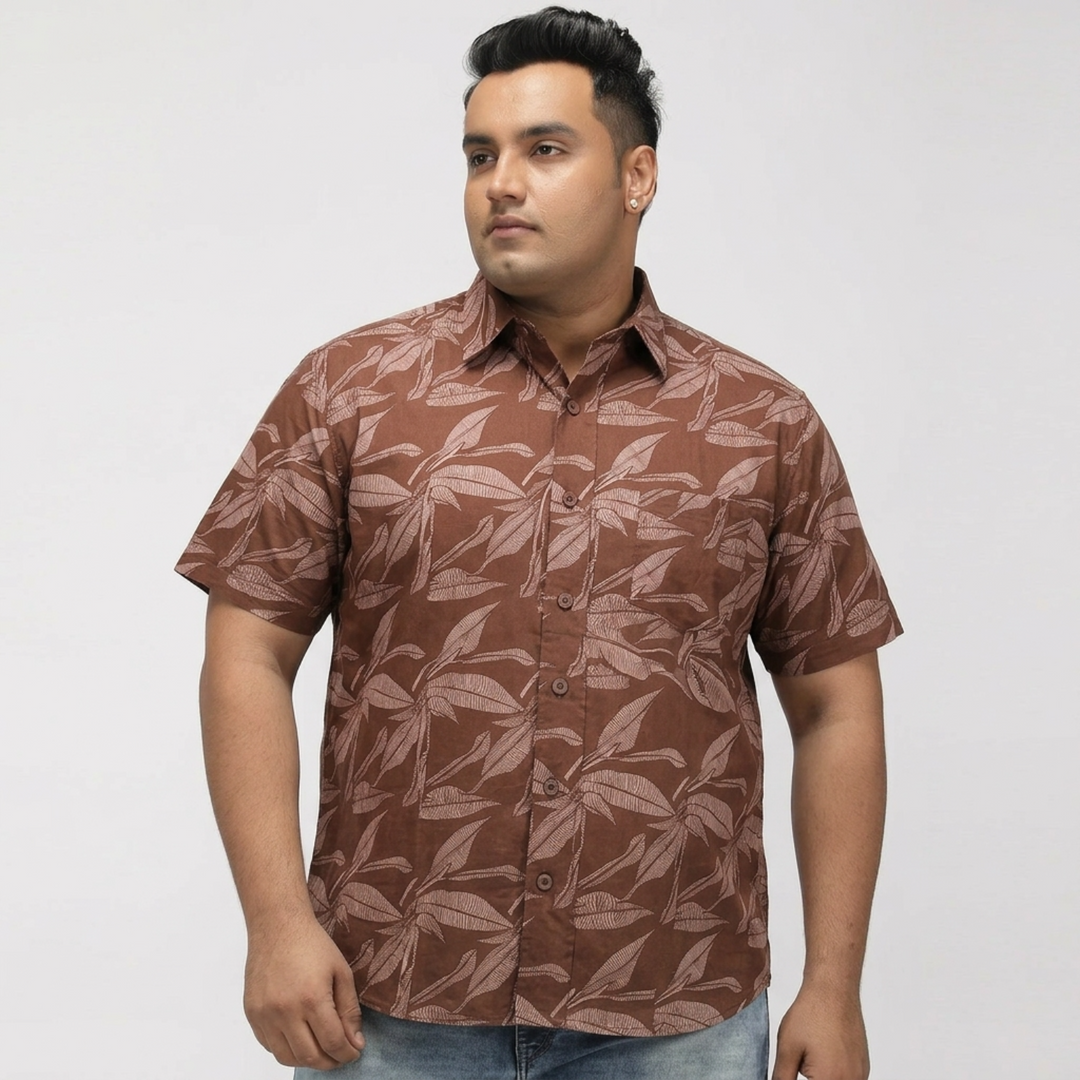 PLUS SIZE PRINTED SHIRT FOR MEN | XL-7XL