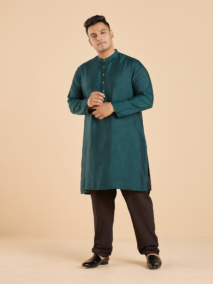 Plus Size Radiant Silk Essence Kurta | XL-7XL