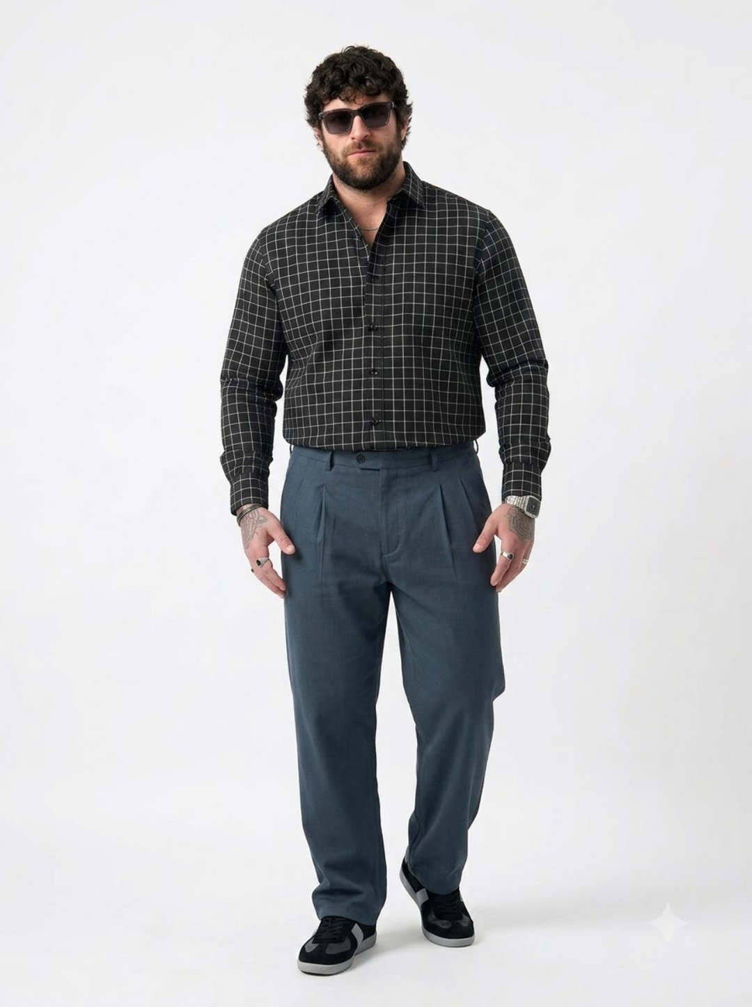 PLUS SIZE CHECK SHIRT FOR MEN | XL-7XL
