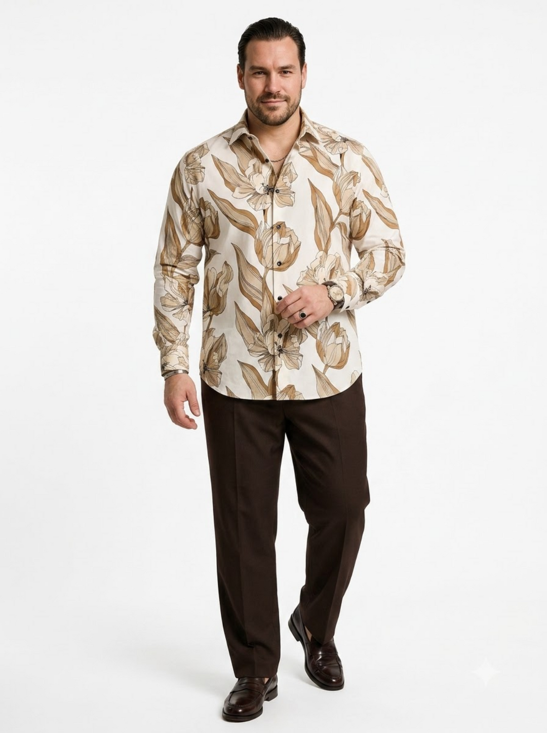 PLUS SIZE PRINTED SHIRT FOR MEN | XL-7XL