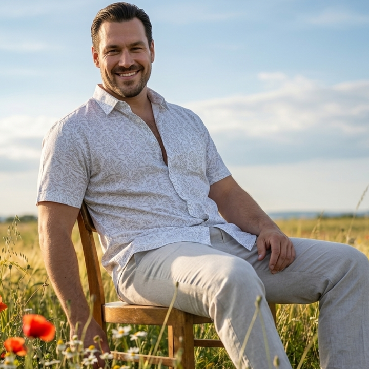PLUS SIZE PRINTED SHIRT FOR MEN | XL-7XL