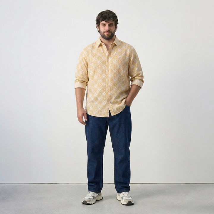 PLUS SIZE MEN’S PRINTED SHIRT | XL-7XL