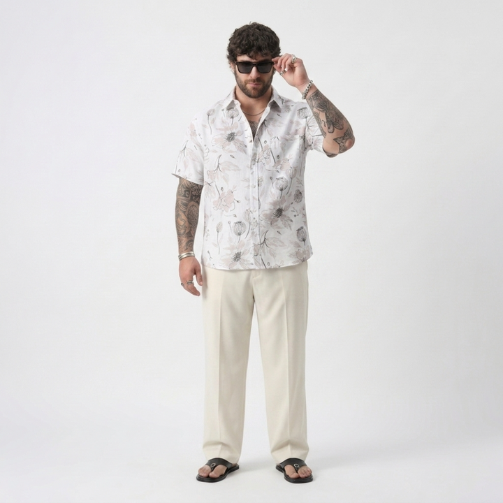 PLUS SIZE MEN’S PRINTED SHIRT | XL-7XL