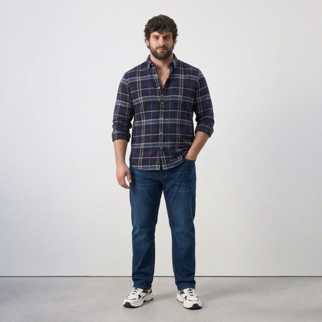 PLUS SIZE KEVIN FIT JEANS  FOR MEN | XL-7XL
