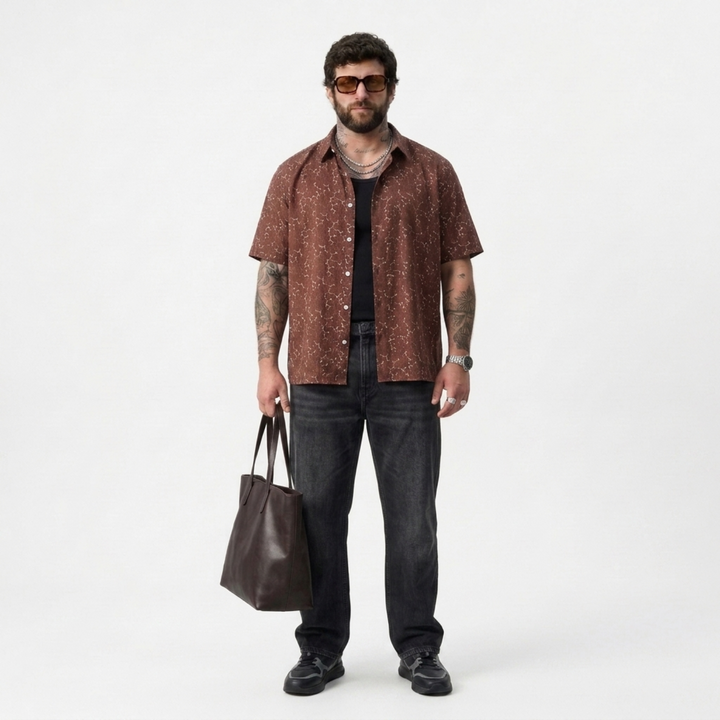 PLUS SIZE MEN’S PRINTED SHIRT | XL-7XL