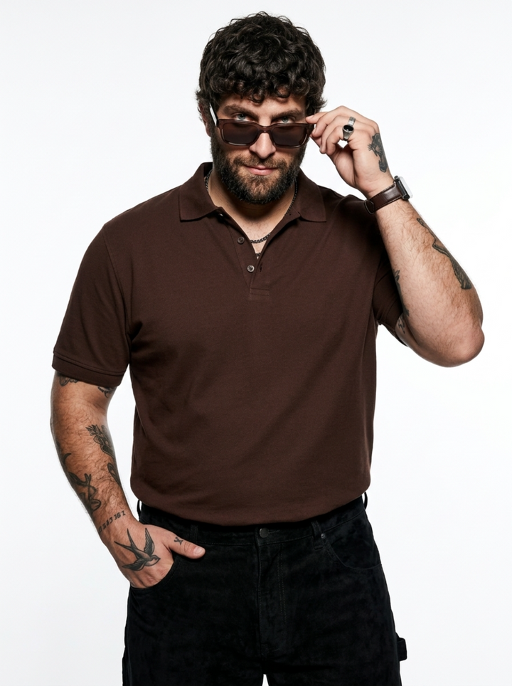 PLUS SIZE MEN SMART POLO | XL-7XL