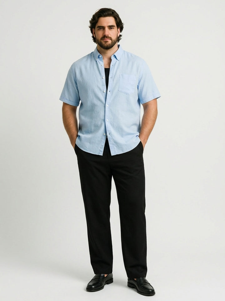 BIG HELLO - THE PLUS LIFE-Men Holiday Shirts