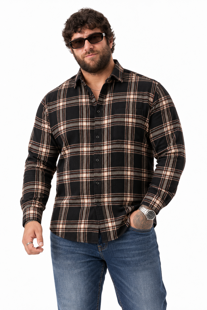 PLUS SIZE CHECK SHIRT FOR MEN | XL-7XL