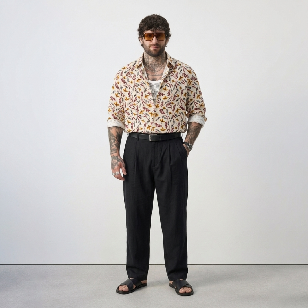 PLUS SIZE MEN’S PRINTED SHIRT | XL-7XL