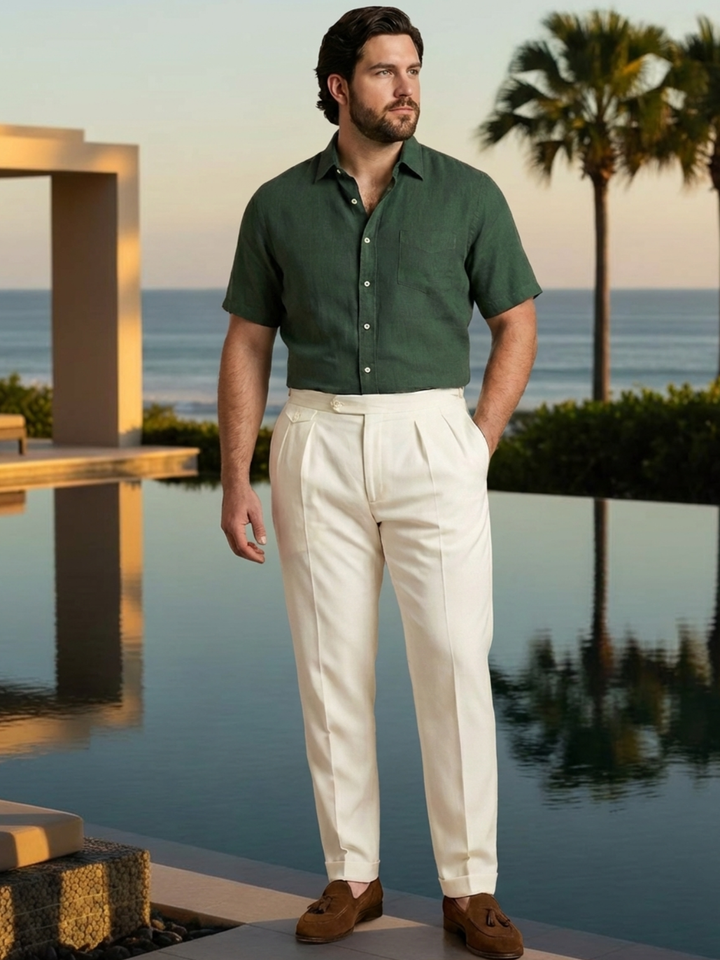 PLUS SIZE MEN SOLID SHIRT| XL-7XL
