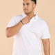 Plus Size Premium Solid Stretch Polo T-Shirt | XL-7XL