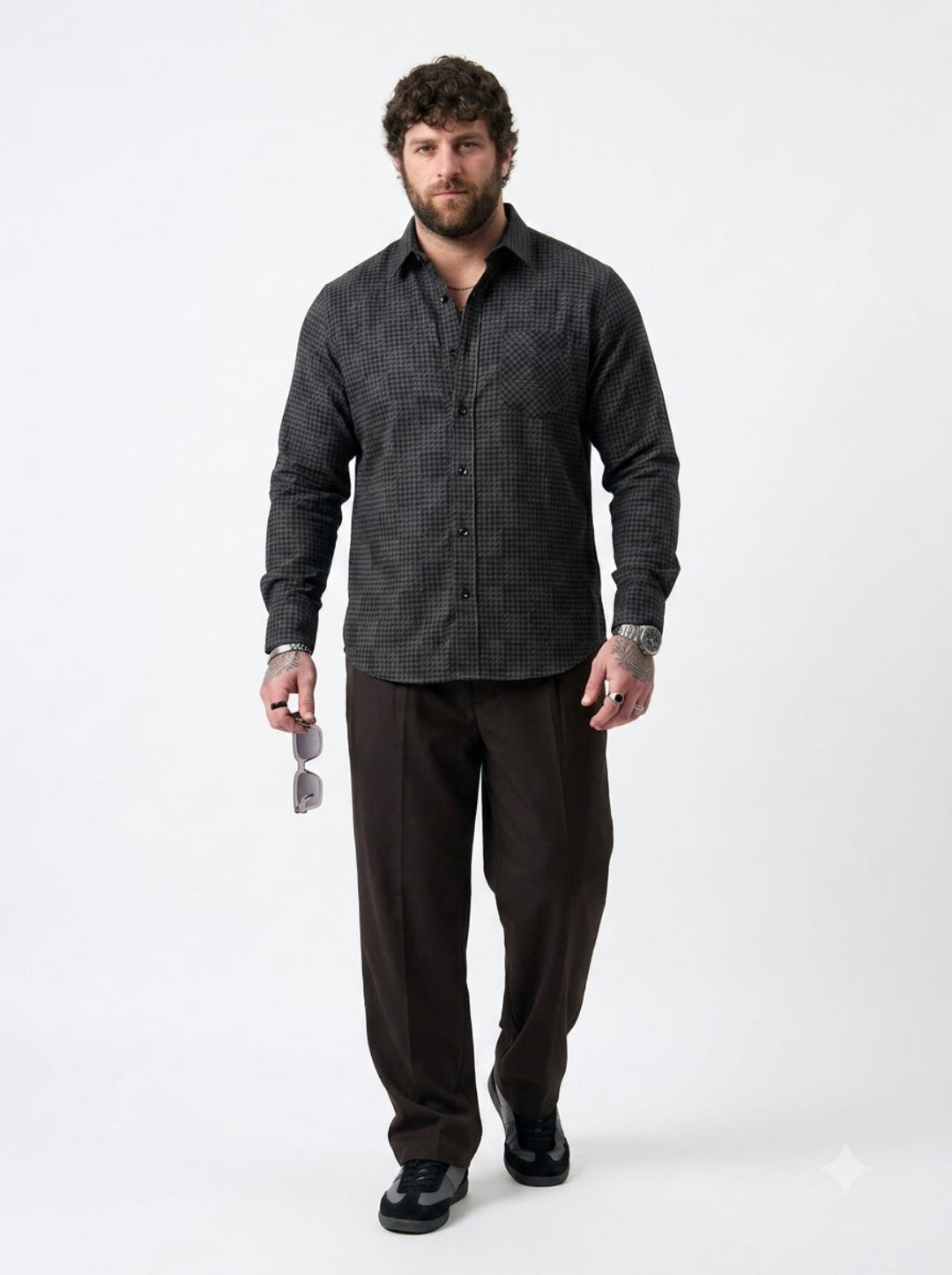 PLUS SIZE CHECK SHIRT FOR MEN | XL-7XL