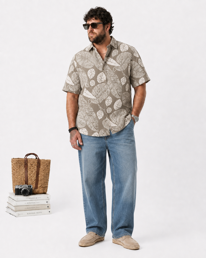 PLUS SIZE PRINTED SHIRT FOR MEN | XL-7XL
