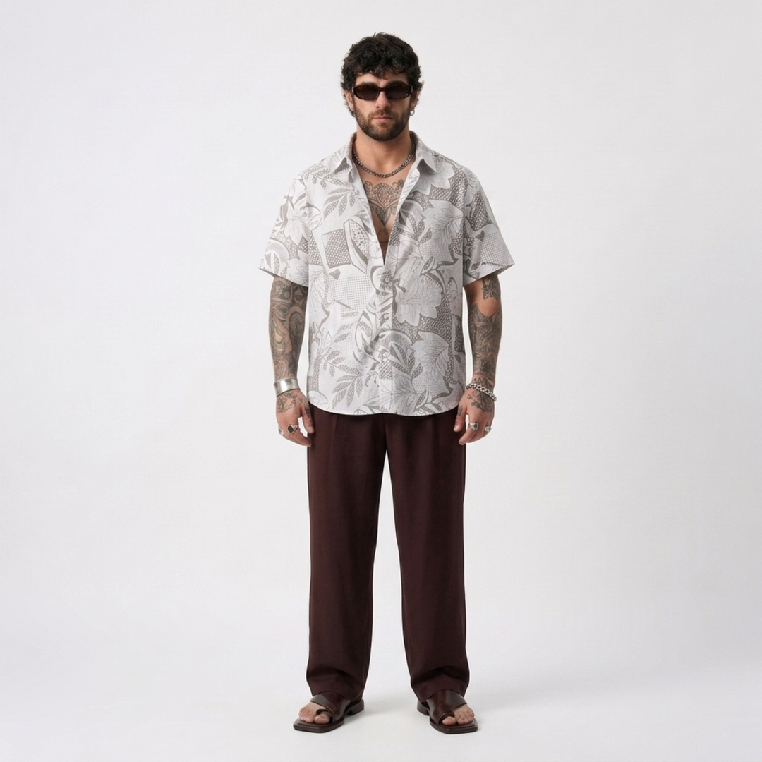 PLUS SIZE MEN’S PRINTED SHIRT | XL-7XL
