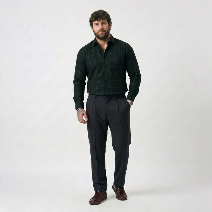 PLUS SIZE CHECK SHIRT FOR MEN | XL-7XL