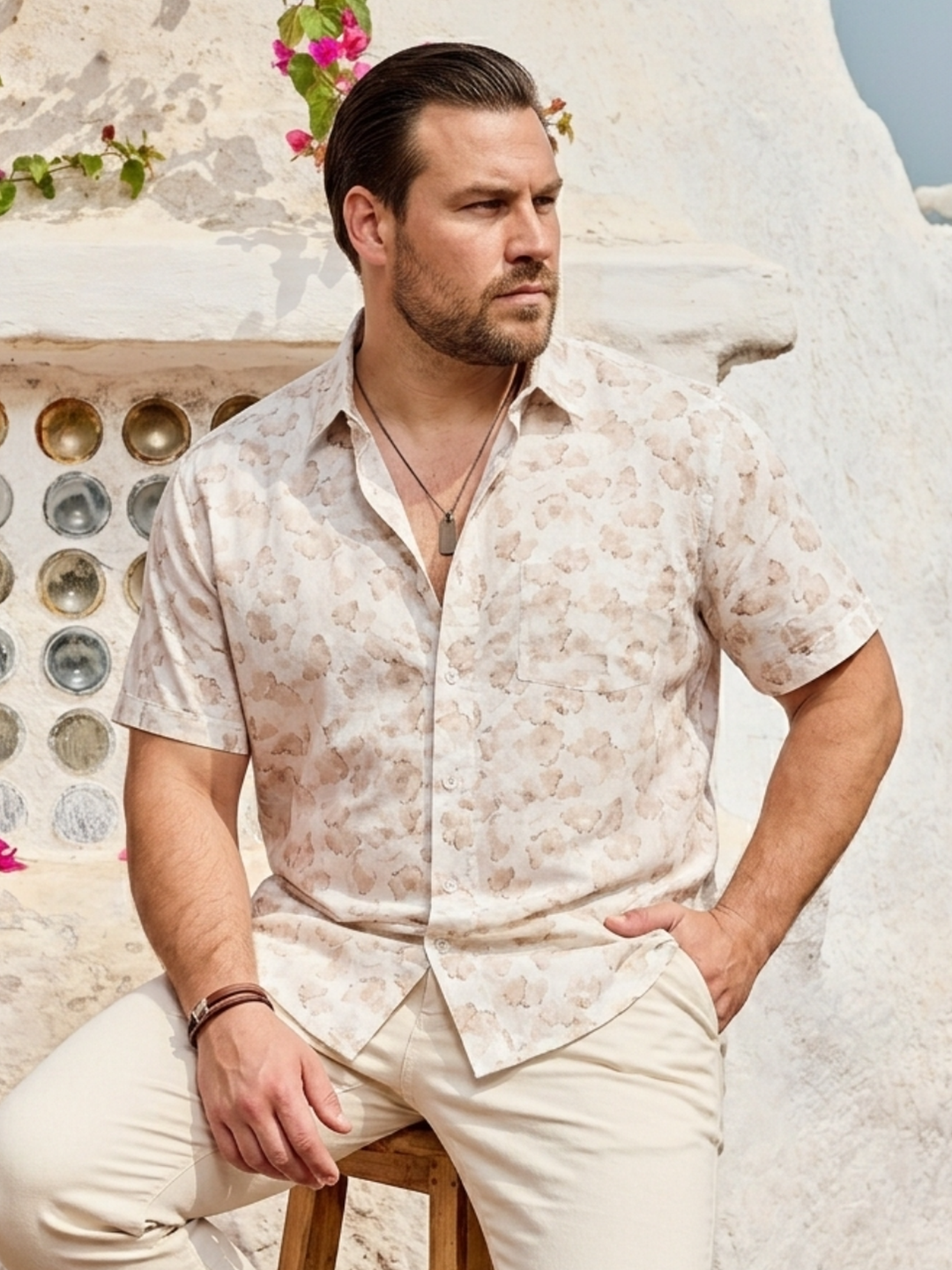 PLUS SIZE PRINTED SHIRT FOR MEN | XL-7XL