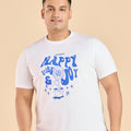 Plus Size Happy Vibe Graphic T-Shirt | XL-7XL