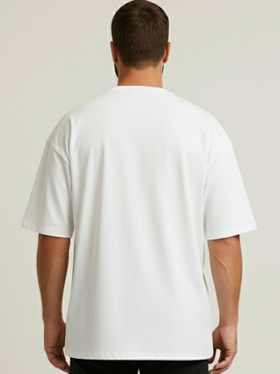 PLUS SIZE RED LABEL COTTON LYCRA LOOSE FIT T-SHIRT FOR MEN | XL-7XL