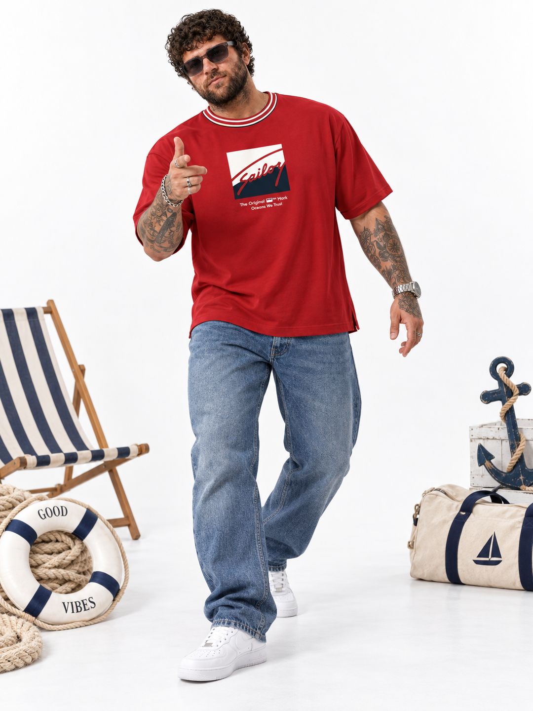PLUS SIZE MEN RINGER TEES | XL-7XL