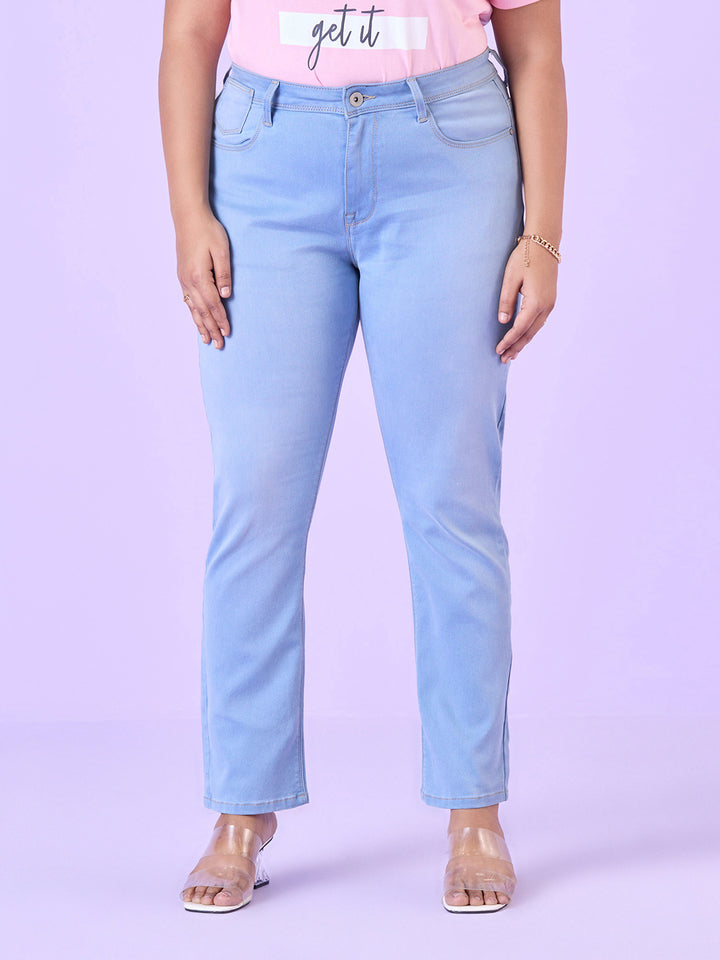 Womens Denim Jeans - Denim