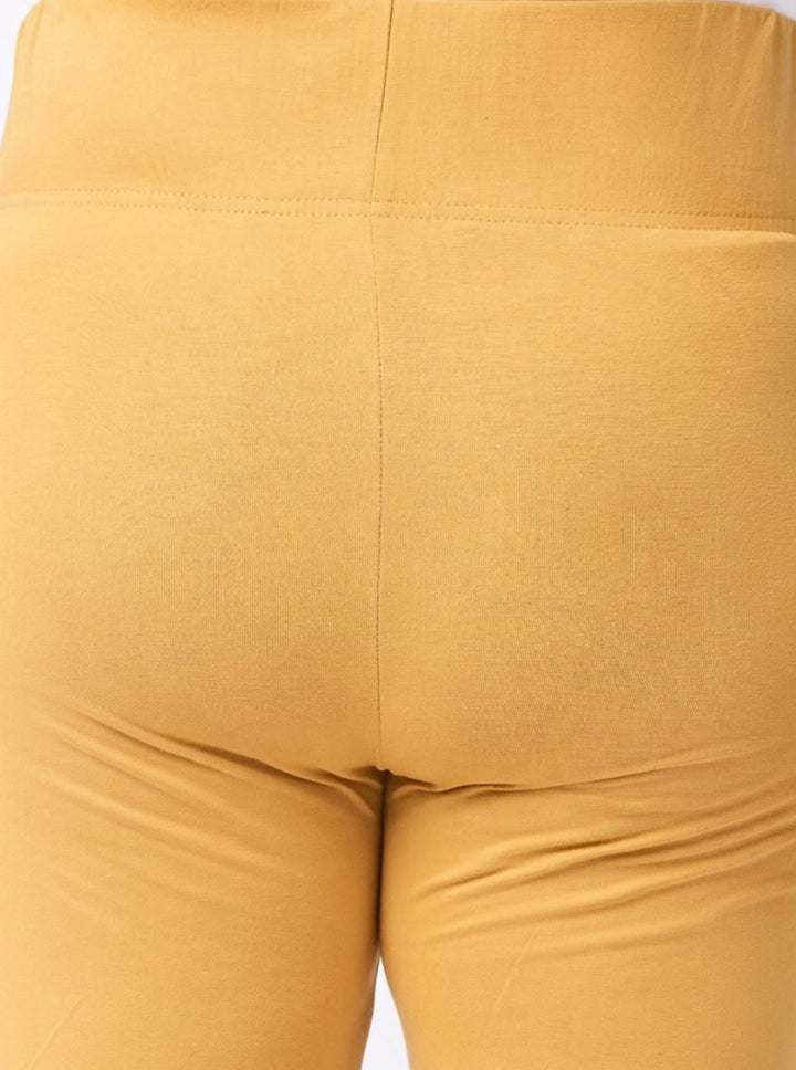 PLUS SIZE SOLID KNIT STRETCH LEGGINGS | XL-7XL