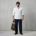 PLUS SIZE MEN’S STRIPE SHIRT | XL-7XL