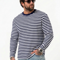 PLUS SIZE MEN STRIPER T-SHIRT | XL-7XL