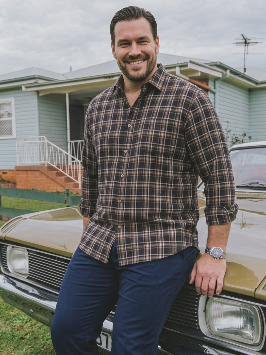 BIG HELLO - THE PLUS LIFE-Men Hangout Collection Shirts