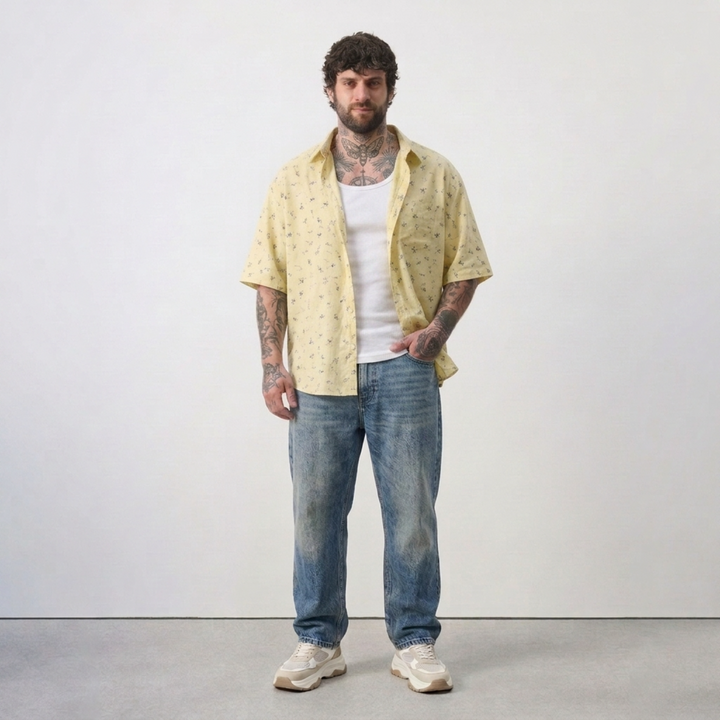 PLUS SIZE MEN’S PRINTED SHIRT | XL-7XL