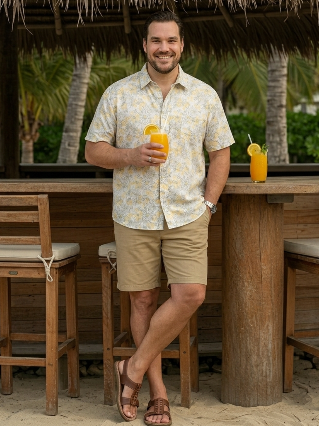 PLUS SIZE PRINTED SHIRT FOR MEN | XL-7XL