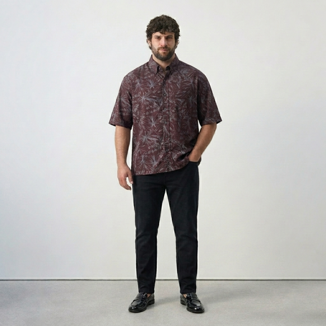 PLUS SIZE MEN’S PRINTED SHIRT | XL-7XL