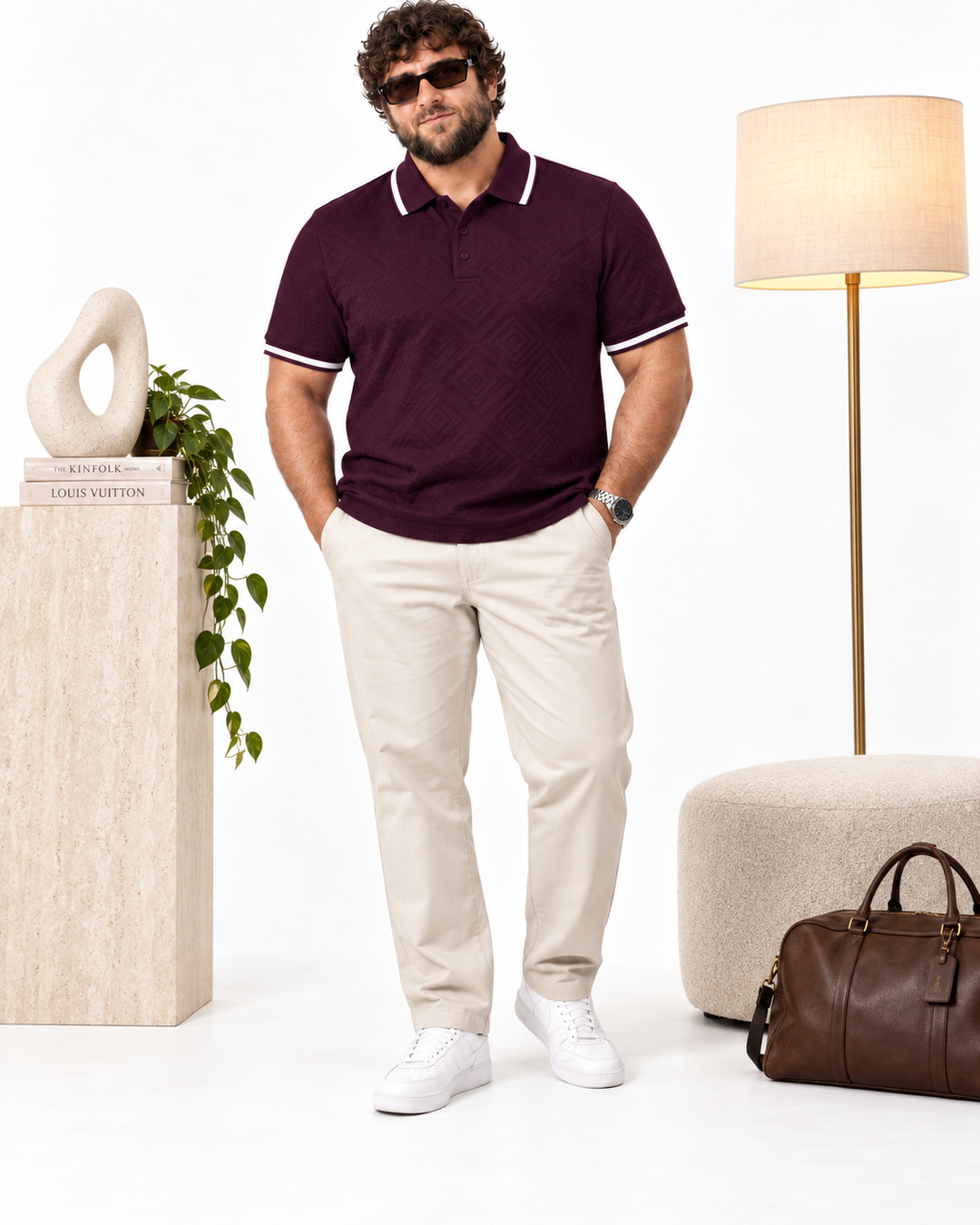 PLUS SIZE MEN LUXURY POLO | XL-7XL