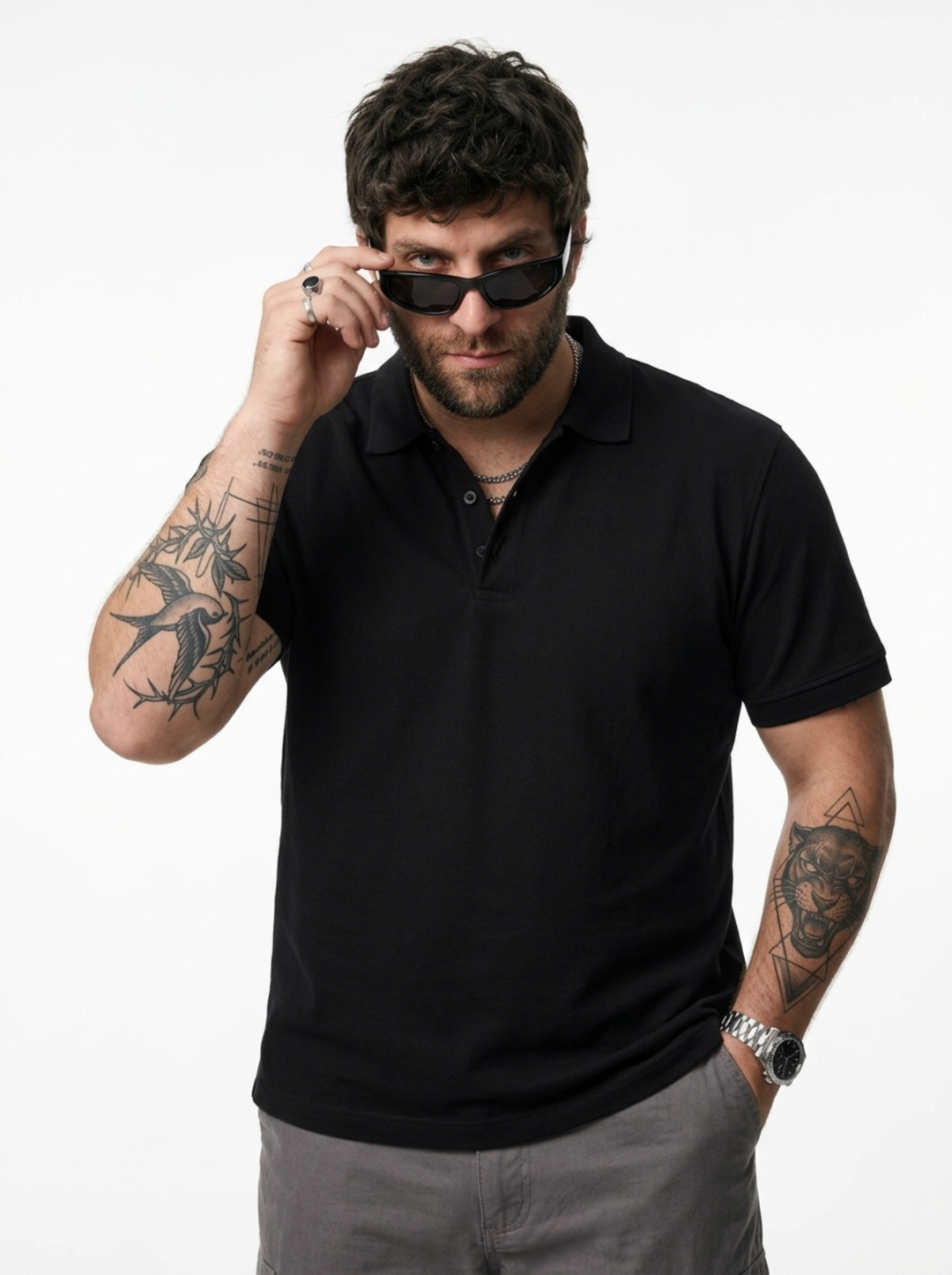 PLUS SIZE MEN SMART POLO | XL-7XL