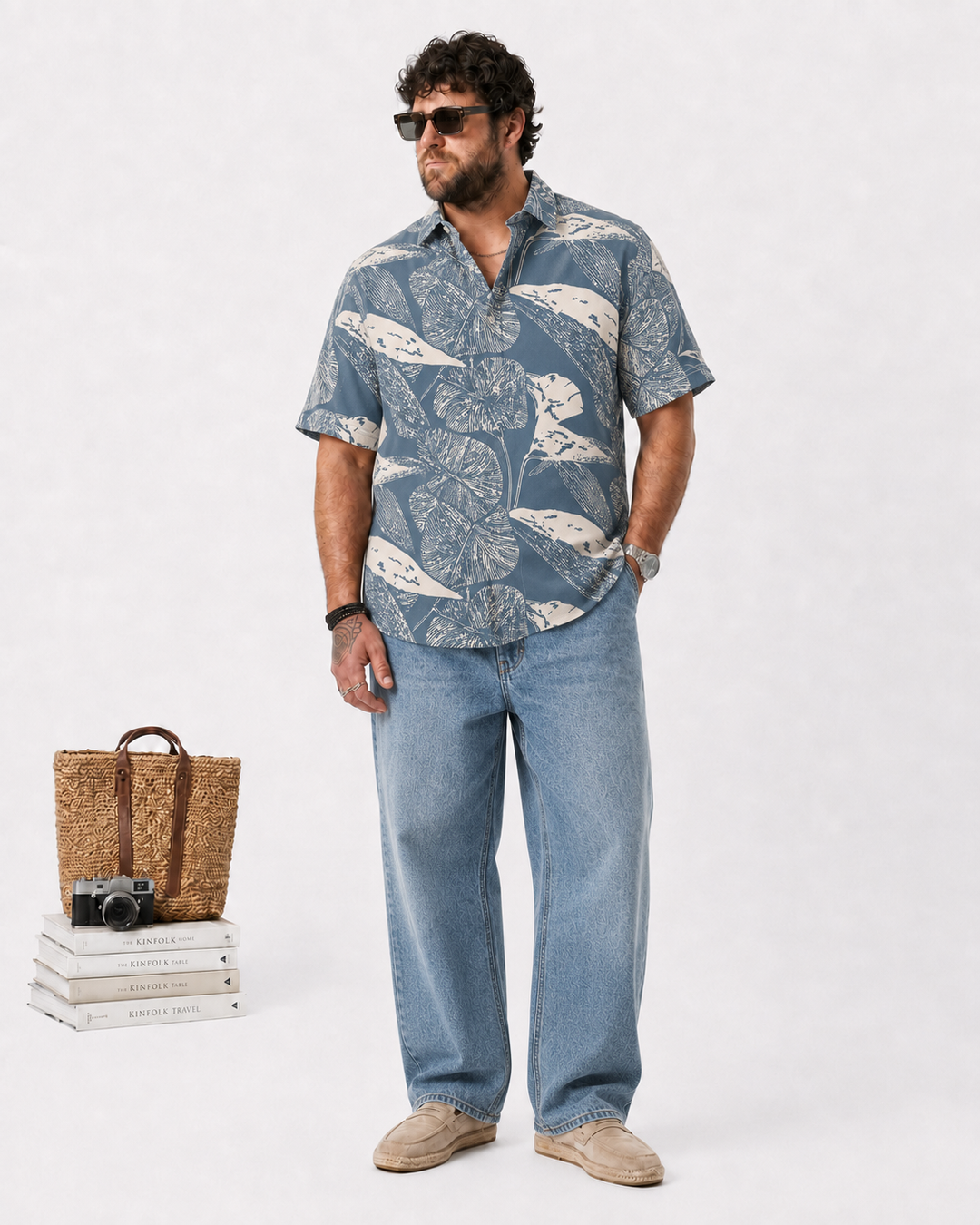 PLUS SIZE PRINTED SHIRT FOR MEN | XL-7XL