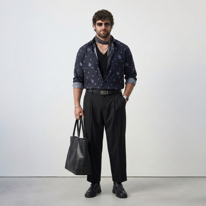 PLUS SIZE MEN’S PRINTED SHIRT | XL-7XL