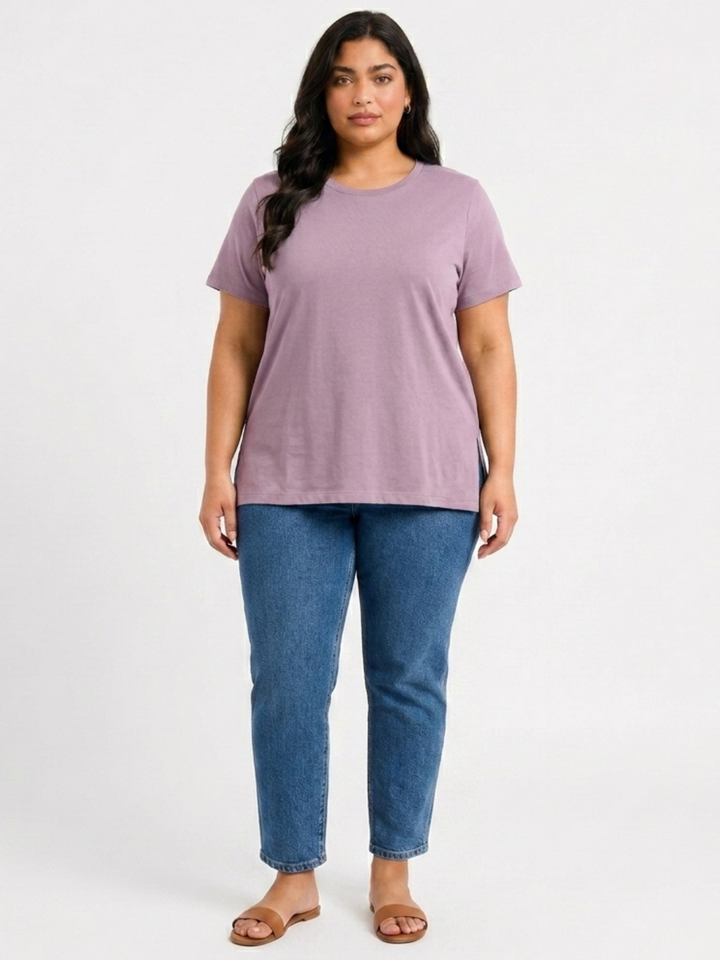 BIG HELLO - THE PLUS LIFE-Womens T-Shirt - Essential