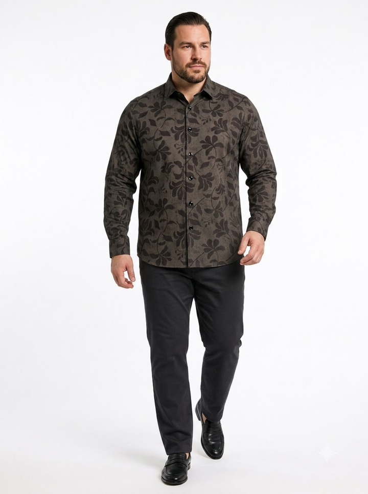 PLUS SIZE PRINTED SHIRT FOR MEN | XL-7XL