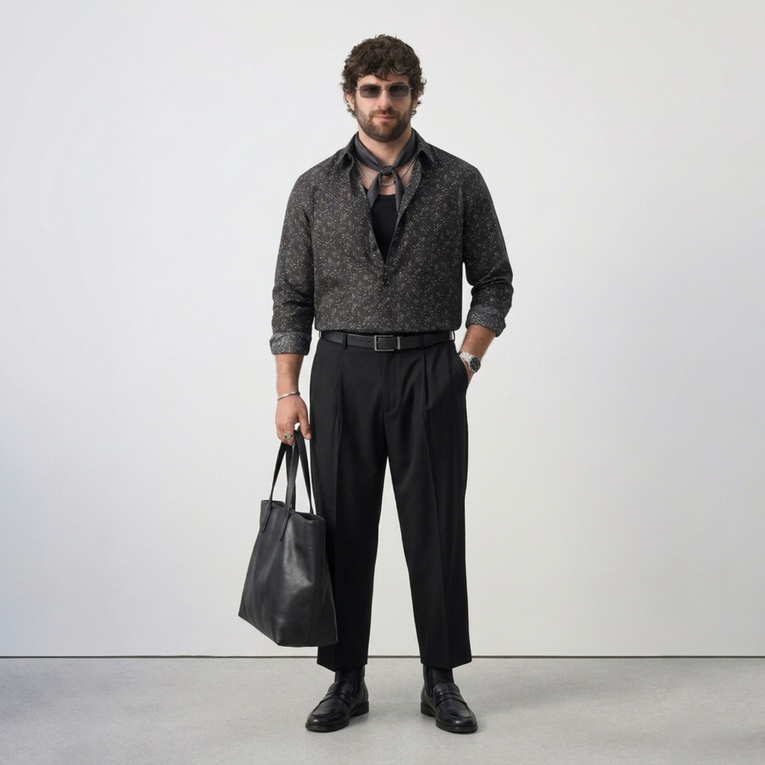 PLUS SIZE MEN’S PRINTED SHIRT | XL-7XL