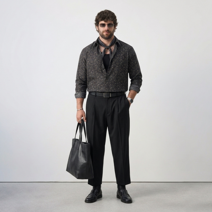 PLUS SIZE MEN’S PRINTED SHIRT | XL-7XL
