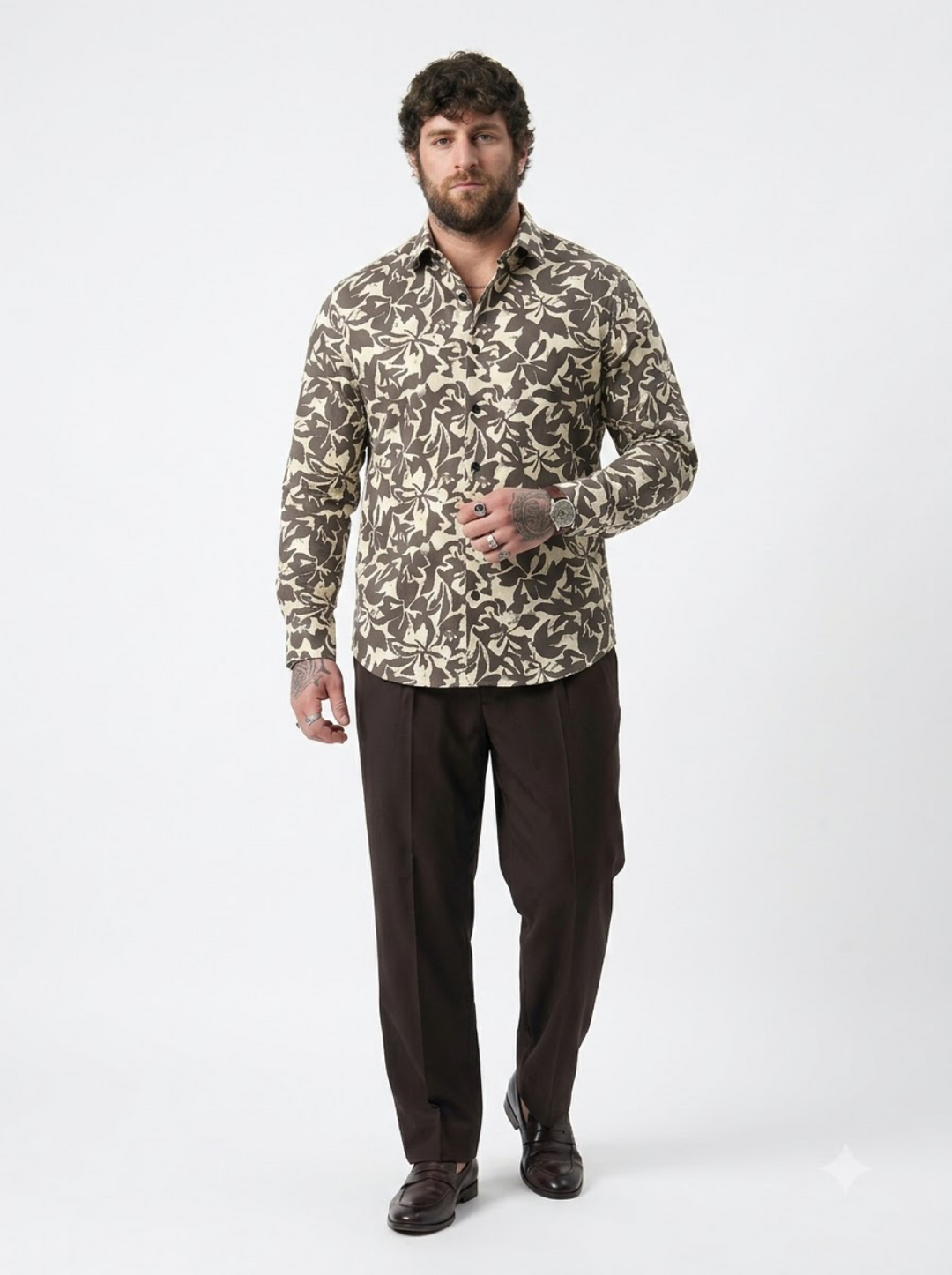 PLUS SIZE PRINTED SHIRT FOR MEN | XL-7XL