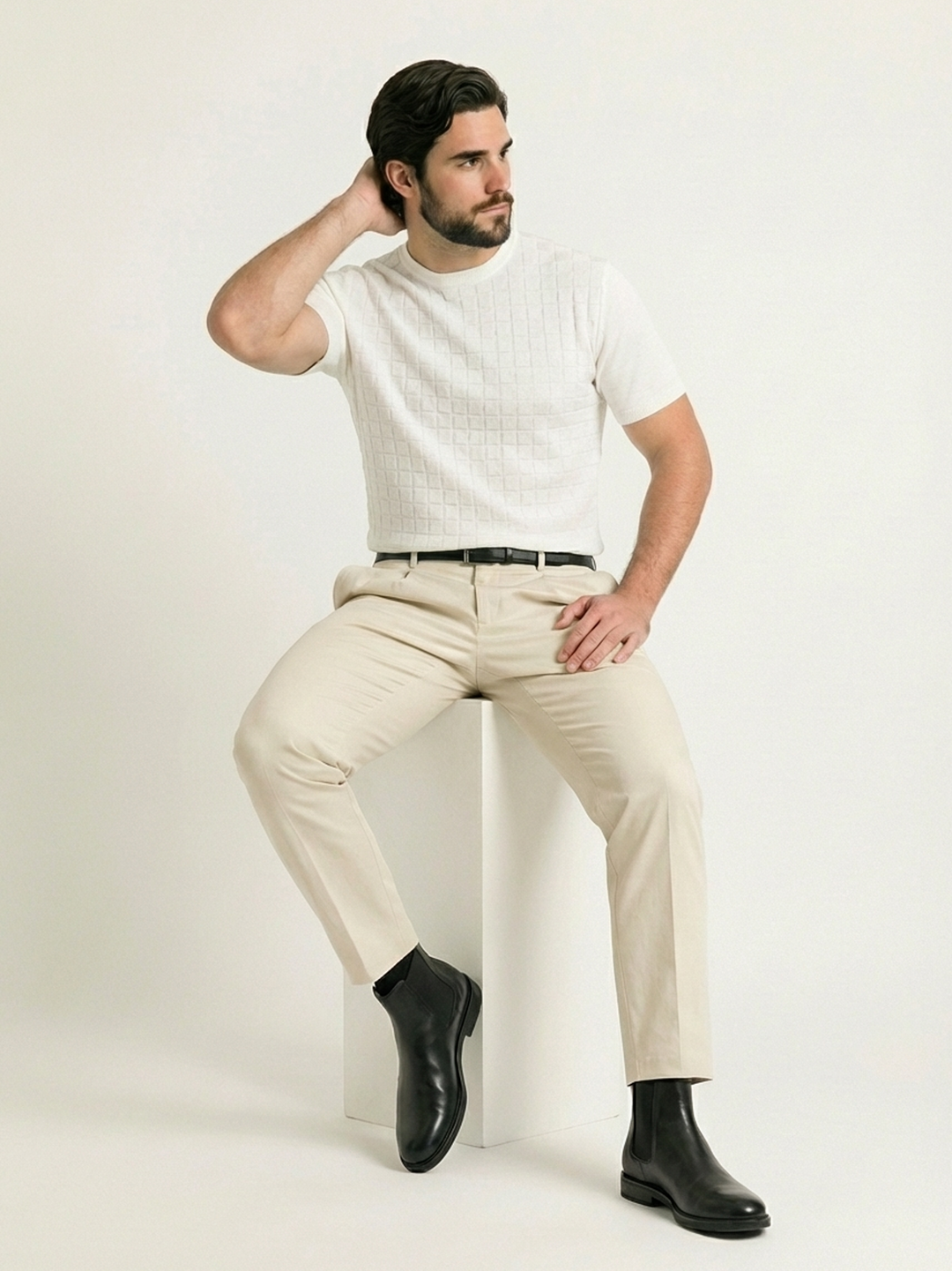 BIG HELLO - THE PLUS LIFE-Men Occasion T-Shirts