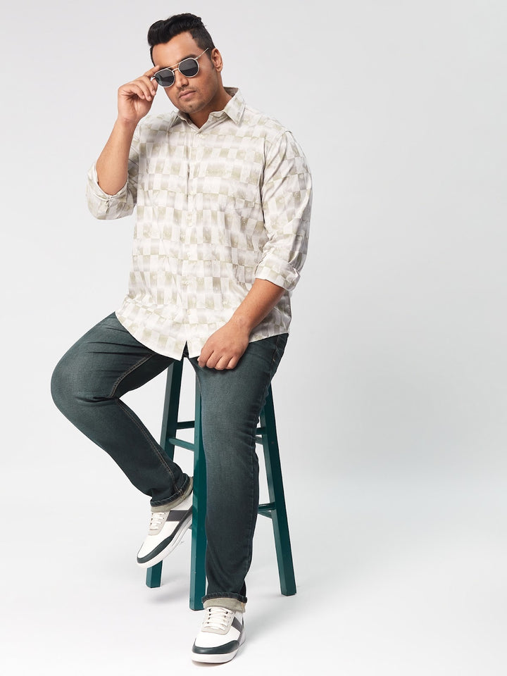 BIG HELLO - THE PLUS LIFE-Men Occasion Shirts